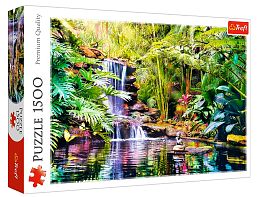 Trefl Puzzle 1500 pieces: An Oasis of tranquility