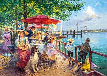 Cherry Pazzi puzzle 1000 pieces: Cafe Havel, Berlin