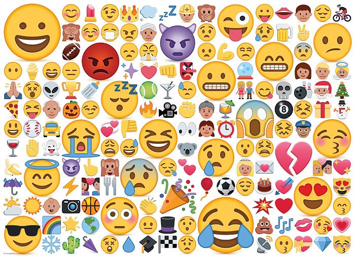 Puzzle Eurographics 1000 pieces: Emoticons. What is your mood? 6000-0816