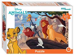 60-piece Puzzle: the lion King
