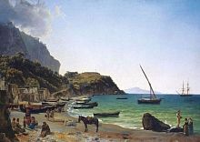 Puzzle 1000 Stella: Shchedrin S.F. The Big harbor on the island of Capri
