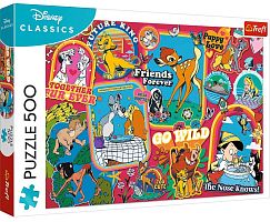 Trefl 500 Pieces Puzzle: Disney Through the Years