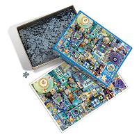 Cobble Hill 1000 Pieces Puzzle: Blue