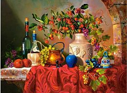Puzzle Castorland 3000 details: Gifts of the island of Capri