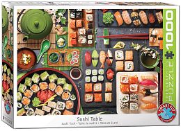 Eurographics 1000 pieces Puzzle: Sushi Table