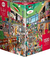 Heye 1500 Piece Puzzle: Record Store