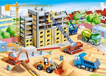 Castorland Puzzle 60 details: Big construction site