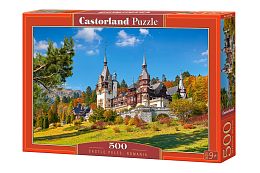 Puzzle Castorland 500 items: Peles Castle, Romania