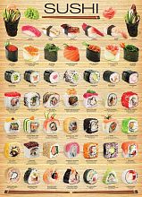 Eurographics 1000 pieces Puzzle: Sushi