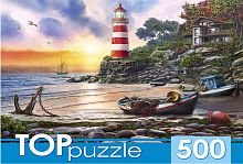 Puzzle TOP Puzzle 500 details: Evening Lighthouse