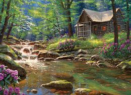 Cobble Hill 1000 Pieces Puzzle: Fishing House