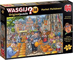 Puzzle Jumbo 1000 pieces: Wasgij. Cheese Market (Original 38)