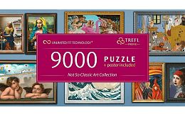 Trefl 9000 Puzzle pieces: Works of Art