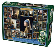 Cobble Hill Puzzle 1000 details: Paintings by Vermeer