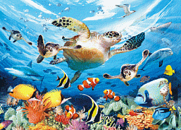 Prime 3D puzzle 500 items: Exotic wildlife