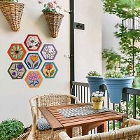 Pintoo Puzzle 7x56 pieces: Modern Garden