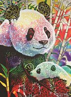 Anatolian 1000 Pieces Puzzle: Rainbow Panda