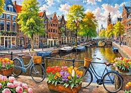 Cherry Pazzi Puzzle 1000 pieces: Tulips of Amsterdam