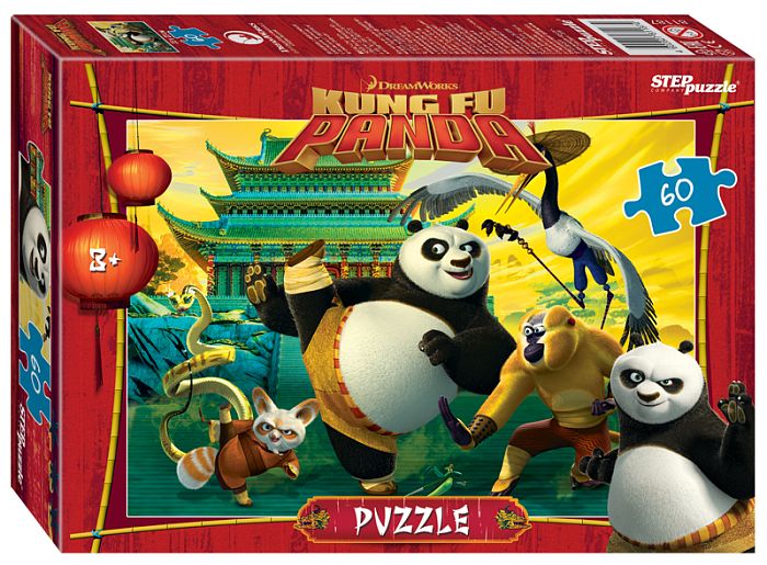 Puzzle Step 60 details: Kung fu Panda 81187