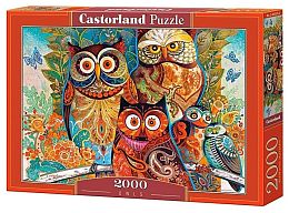 Puzzle Castorland 2000 details Owls