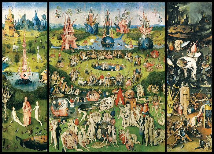 Puzzle Eurographics 1000 pieces: the Garden of earthly delights 6000-0830