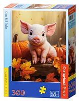 Castorland Puzzle 300 pieces: Autumn Piglet