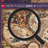 Puzzle Heye 2000 details: Historical map