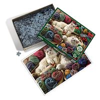 Cobble Hill 1000 Pieces Puzzle: Cats in Tangles