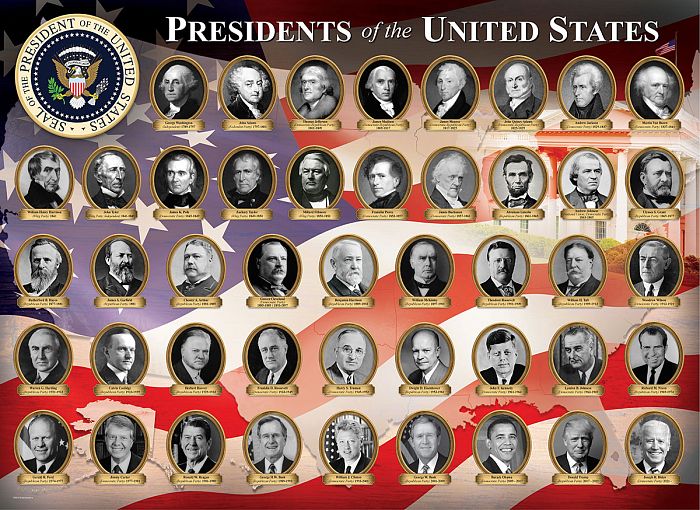 Eurographics 1000 Pieces Puzzle: US Presidents 6000-1432