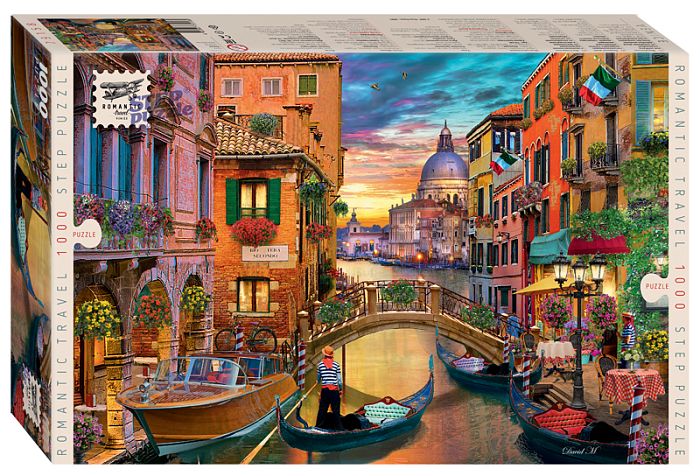 Step puzzle 1000 pieces: Venice 79158