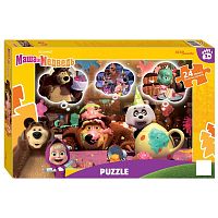 Step puzzle 24 Maxi Puzzle details: Masha and the Bear