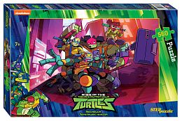 Puzzle Step 560 details: teenage mutant Ninja Turtles (Nickelodeon)