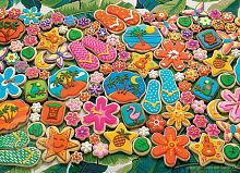 Cobble Hill Puzzle 1000 pieces: Tropical Cookies