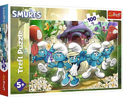 Trefl 100-piece Puzzle: Meet the Smurfs