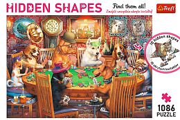 Trefl 1086 Puzzle details: Casino for Dogs