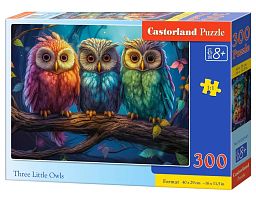 Castorland 300 Puzzle pieces: Three Owls