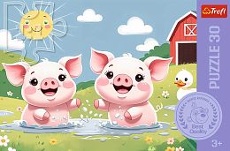 Trefl 30-piece Puzzle: A Happy Life in the Countryside