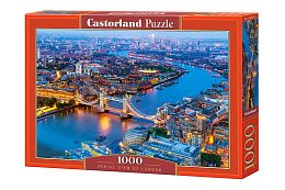 Puzzle Castorland 1000 pieces: London from the height of bird flight