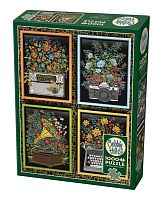 Cobble Hill 1000 Pieces Puzzle: Floral Motifs