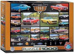 Eurographics 1000 Parts Puzzle: American Cars of the Sixties