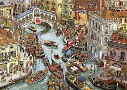 Heye puzzle 2000 pieces: O sole mio