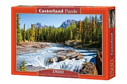 Puzzle Castorland 1500 parts Landscape Athabasca river Jasper national Park