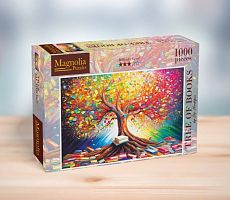 Magnolia 1000 Pieces Puzzle: Book Tree