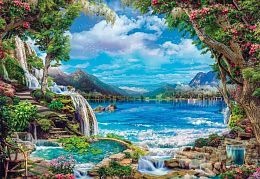 Puzzle Clementoni 2000 details: Paradise on Earth