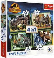 Trefl Puzzle 35#48#54#70 details: Jurassic Park