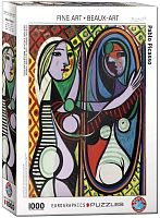 Eurographics 1000 pieces puzzle: The girl in front of the mirror, Picasso