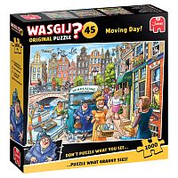 Jumbo 1000 pieces Puzzle: Wasgij. Moving day! (Original 45)
