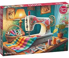 Cherry Pazzi 1000 Pieces Puzzle: My Sewing Corner