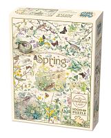 Cobble Hill 1000 Pieces Puzzle: A Village Diary. Spring