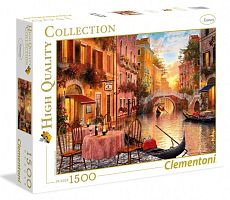 Clementoni puzzle 1500 pieces: Venetian café 